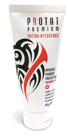 Tattoo Station recommend Protat for tattoo aftercare