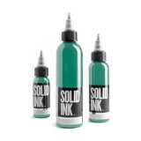 Solid Ink Colours - Greens