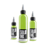 Solid Ink Colours - Greens