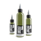 Solid Ink Colours - Greens