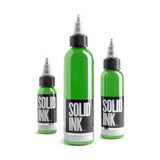 Solid Ink Colours - Greens