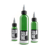 Solid Ink Colours - Greens
