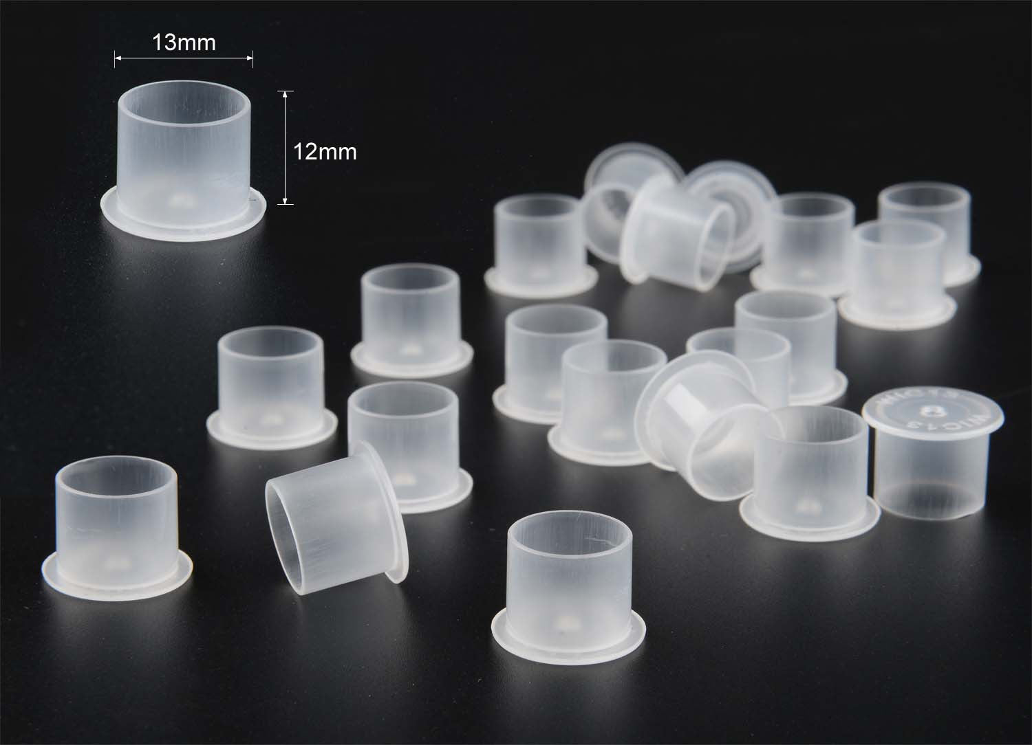 ROSENICE 100pcs Tattoo Ink Cups Disposable Small Tattoo Ink Cap Cups 8mm  Pigment Ink Cups for Tattooing White  Walmart Canada